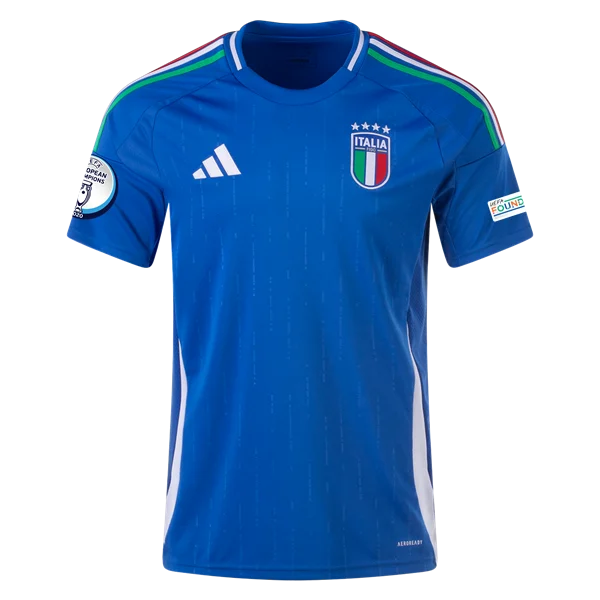 Italy 24/25 Home Euro Patch Jersey