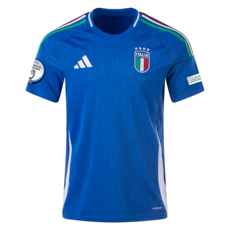 Italy 24/25 Home Euro Patch Jersey