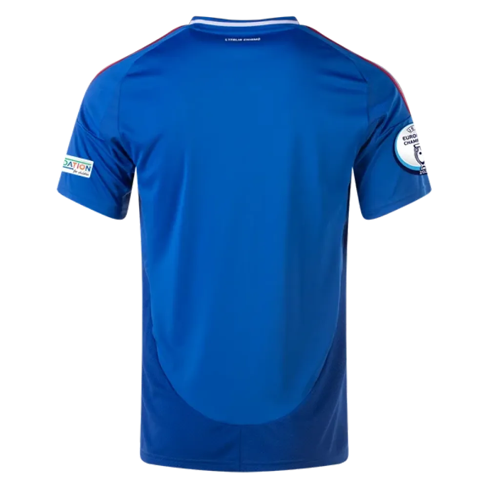 Italy 24/25 Home Euro Patch Jersey