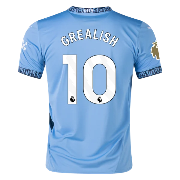 Men's Replica Grealish Manchester City Home Jersey 24/25