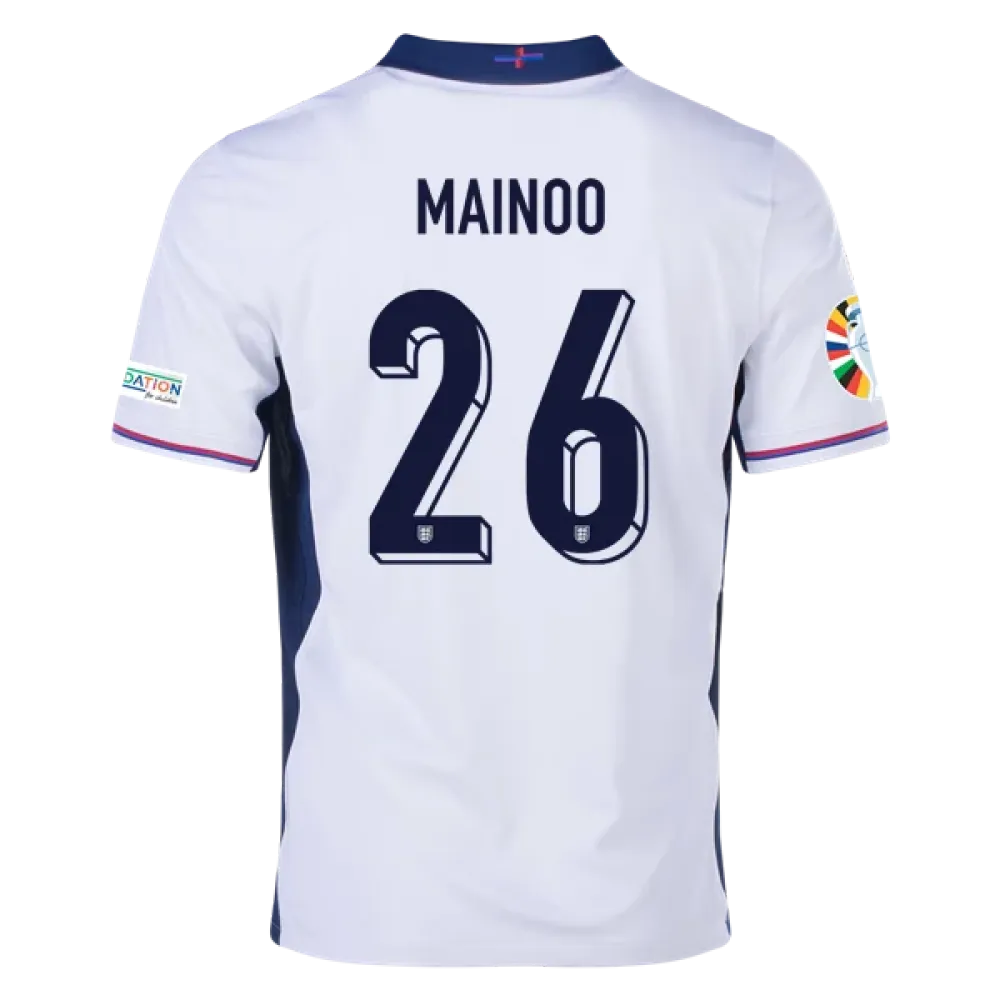 Kobbie Mainoo England 24/25 Home Jersey
