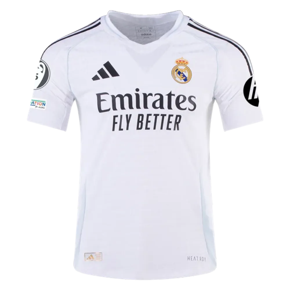 Kylian Mbappé Real Madrid 24/25 Player Home Jersey