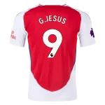 Men's Player G. Jesus Arsenal Home Jersey 24/25