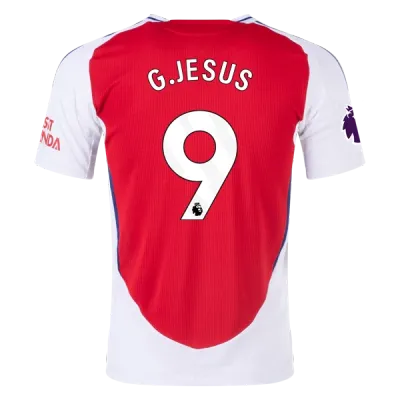 Men's Player G. Jesus Arsenal Home Jersey 24/25 01