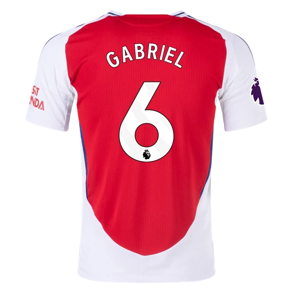 Men's Player Gabriel Arsenal Home Jersey 24/25