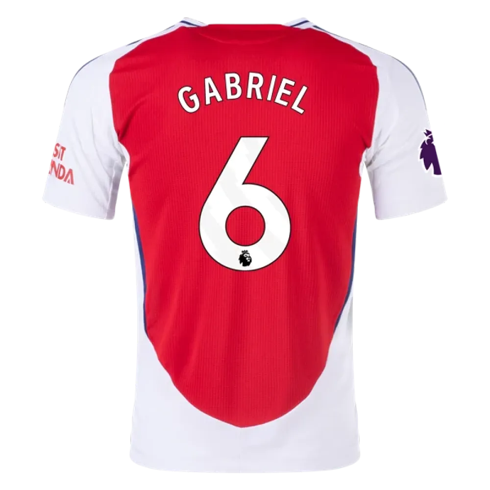 Men's Player Gabriel Arsenal Home Jersey 24/25