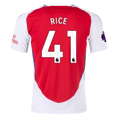Men's Player Rice Arsenal Home Jersey 24/25 01