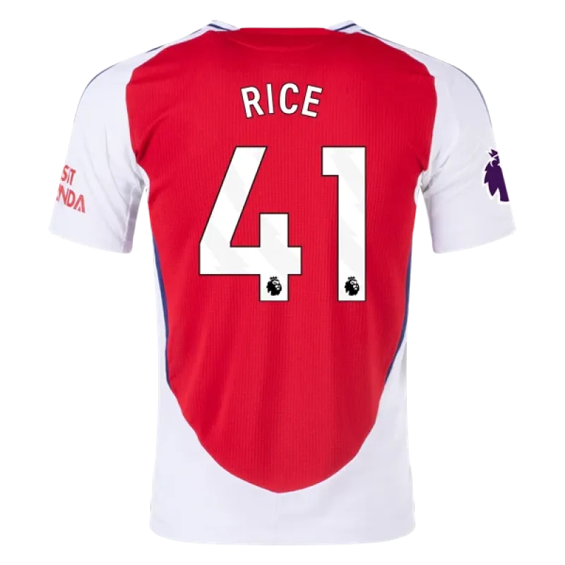 Men's Player Rice Arsenal Home Jersey 24/25