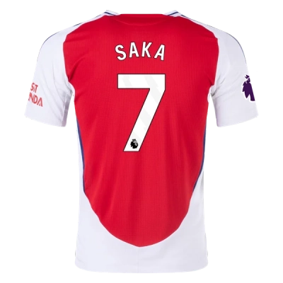 Men's Player Saka Arsenal Home Jersey 24/25 01