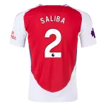 Men's Player Saliba Arsenal Home Jersey 24/25