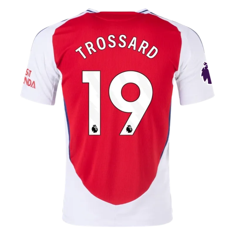 Men's Player Trossard Arsenal Home Jersey 24/25