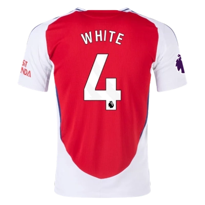 Men's Player White Arsenal Home Jersey 24/25 01