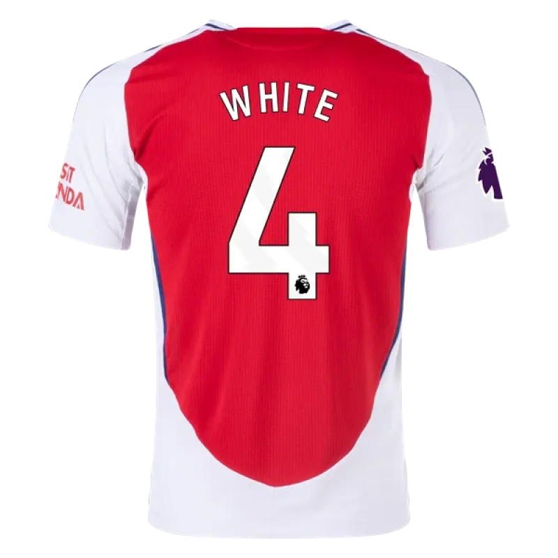 Men's Player White Arsenal Home Jersey 24/25