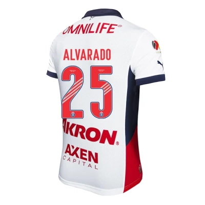 Men's Player Alvarado Chivas Away Jersey 24/25 01