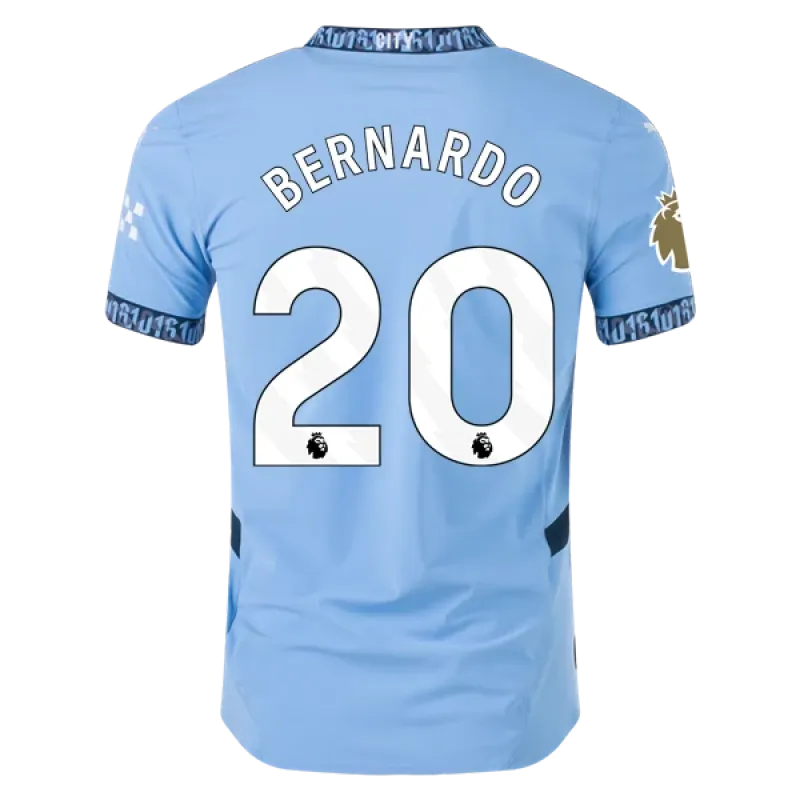 Men's Player Bernardo Manchester City Home Jersey 24/25