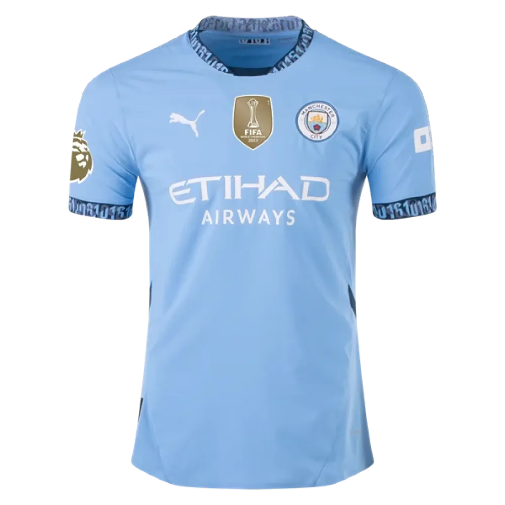 Men's Player Bernardo Manchester City Home Jersey 24/25