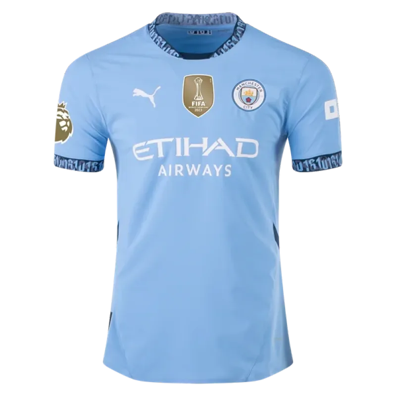 Men's Player Bernardo Manchester City Home Jersey 24/25