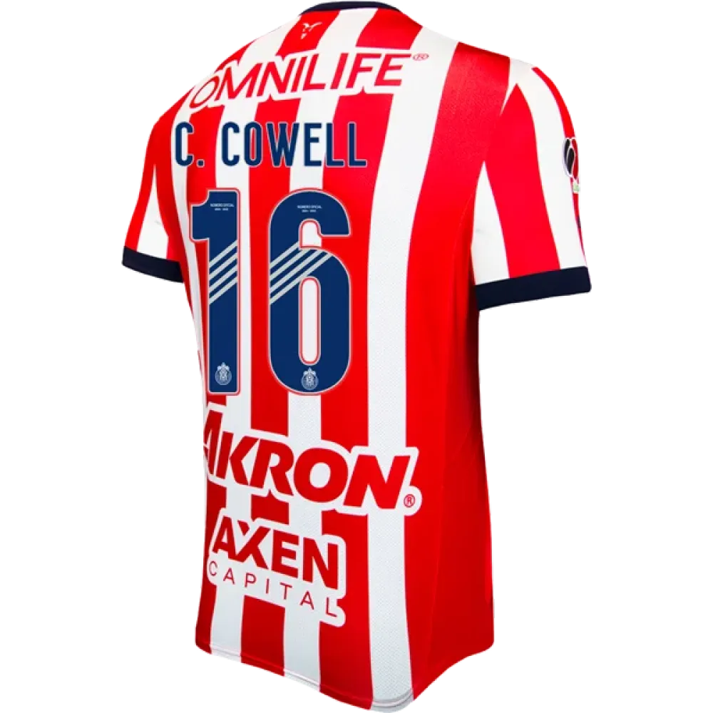Men's Player C. Cowell Chivas Home Jersey 24/25