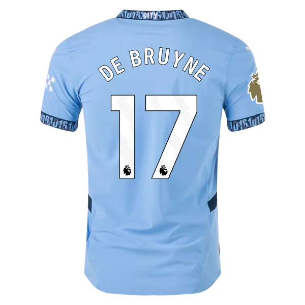 Men's Player De Bruyne Manchester City Home Jersey 24/25