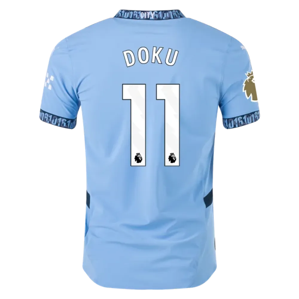 Men's Player Doku Manchester City Home Jersey 24/25