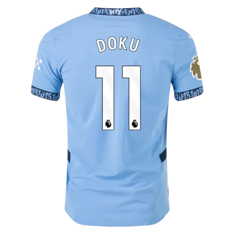 Men's Player Doku Manchester City Home Jersey 24/25