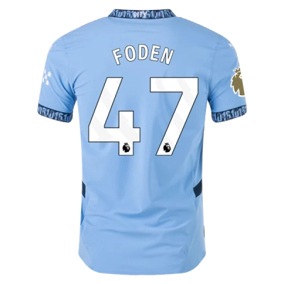 Men's Player Foden Manchester City Home Jersey 24/25 01