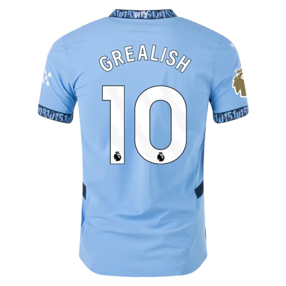 Men's Player Grealish Manchester City Home Jersey 24/25