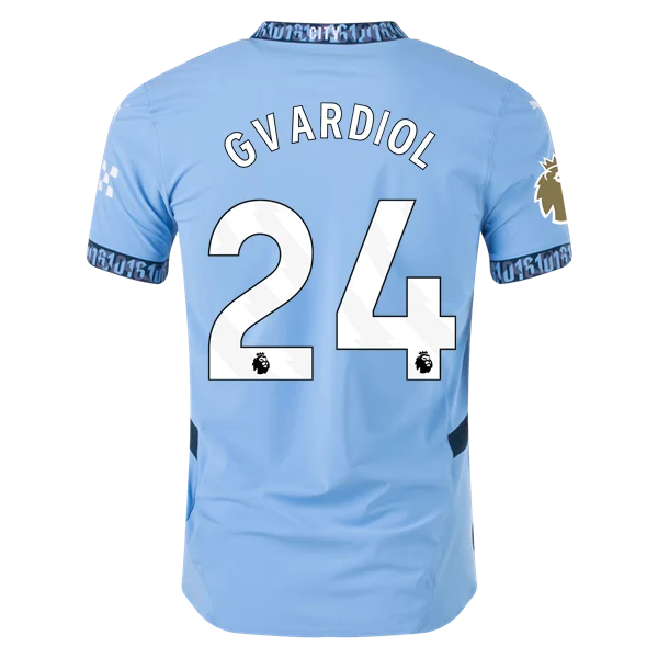 Men's Player Gvardiol Manchester City Home Jersey 24/25