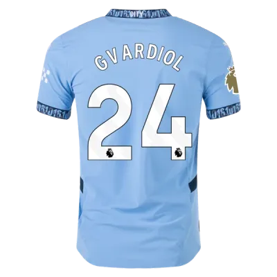 Men's Player Gvardiol Manchester City Home Jersey 24/25 01