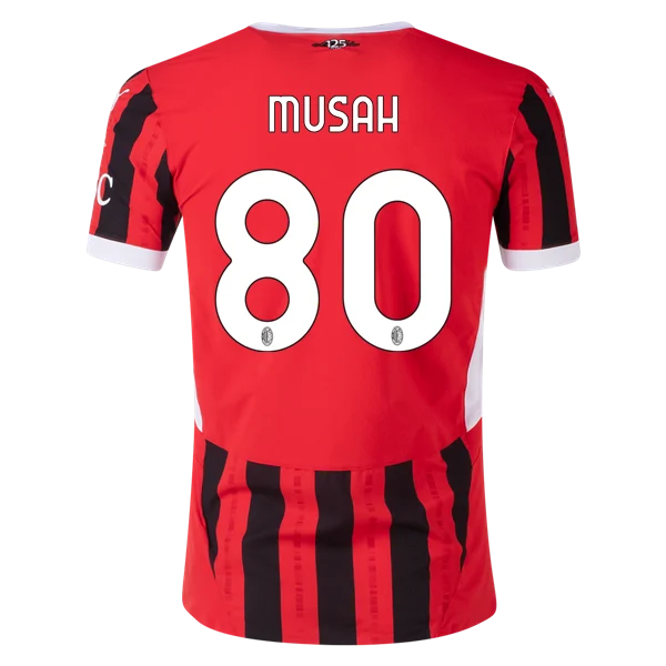 Men's Player Musah AC Milan Home Jersey 24/25