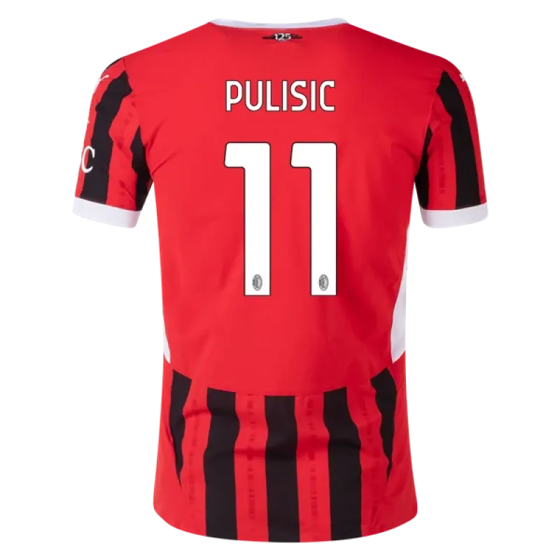 Men's Player Pulisic AC Milan Home Jersey 24/25