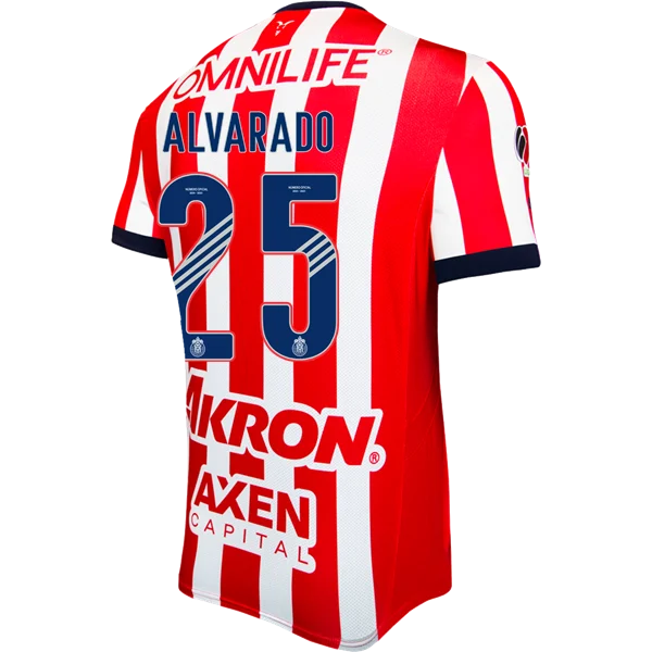 Men's Player R. Alvarado Chivas Home Jersey 24/25