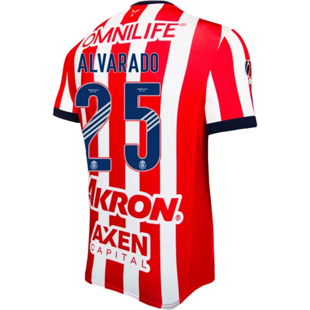 Men's Player R. Alvarado Chivas Home Jersey 24/25