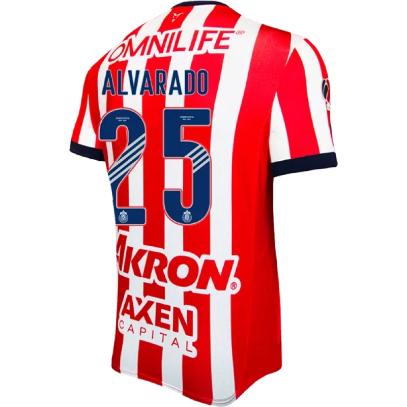 Men's Player R. Alvarado Chivas Home Jersey 24/25