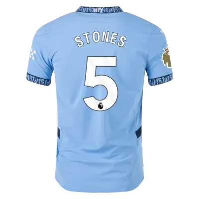 Men's Player Stones Manchester City Home Jersey 24/25 01