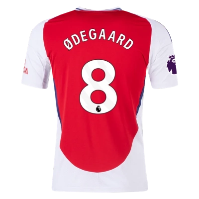 Men's Replica Ødegaard Arsenal Home Jersey 24/25 01