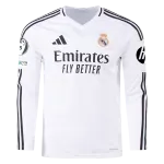 Men's Bellingham Real Madrid Long Sleeve Home Jersey 24/25 Replica