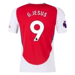 Men's Replica G. Jesus Arsenal Home Jersey 24/25