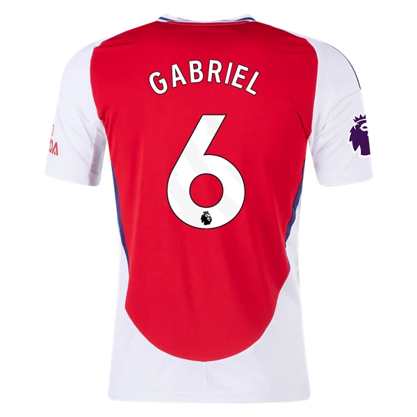 Men's Replica Gabriel Arsenal Home Jersey 24/25