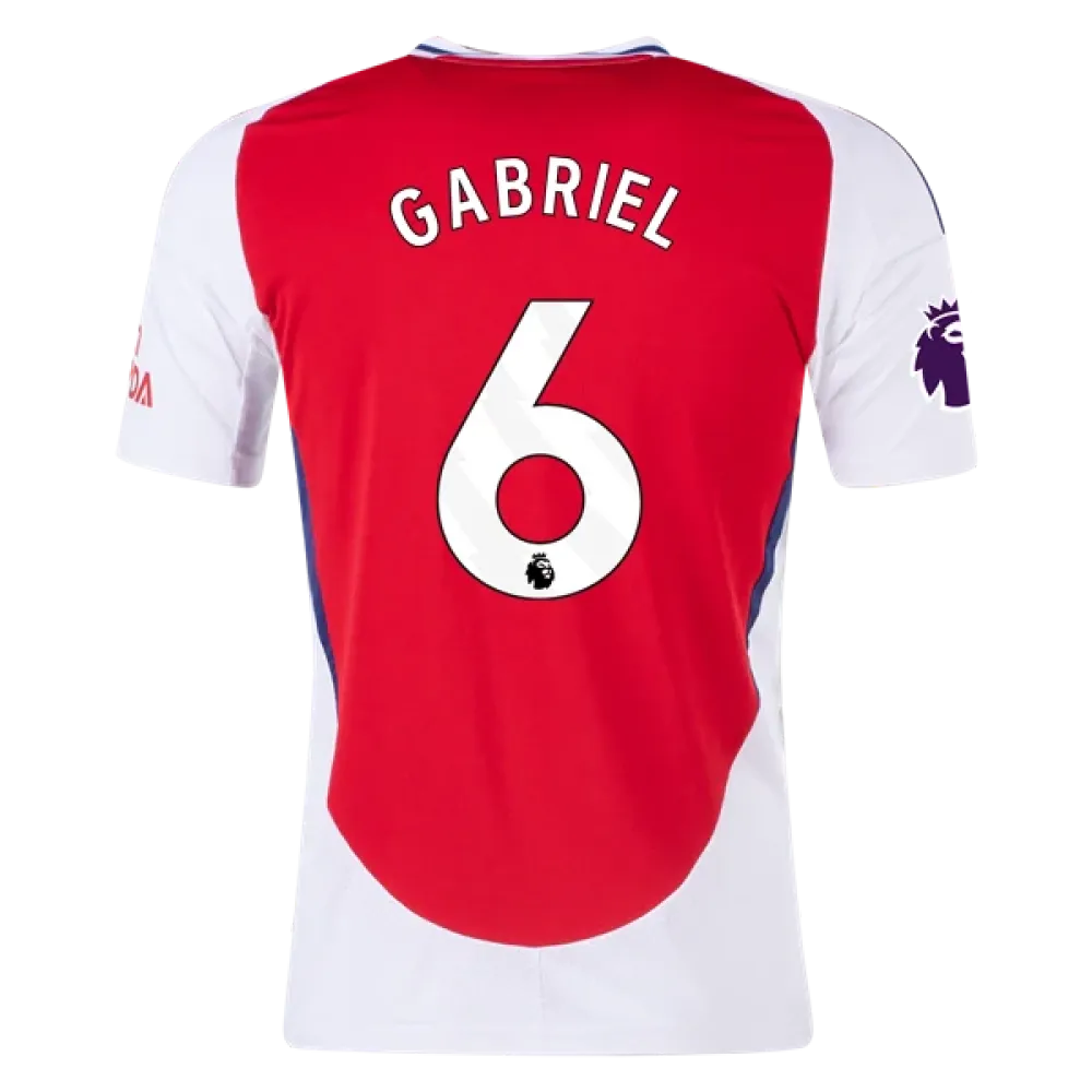 Men's Replica Gabriel Arsenal Home Jersey 24/25