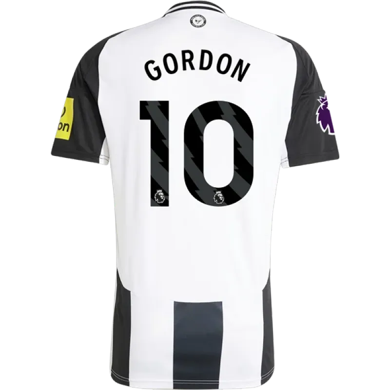 Men's Replica Gordon Newcastle United Home Jersey 24/25