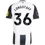 Men's Replica Longstaff Newcastle United Home Jersey 24/25