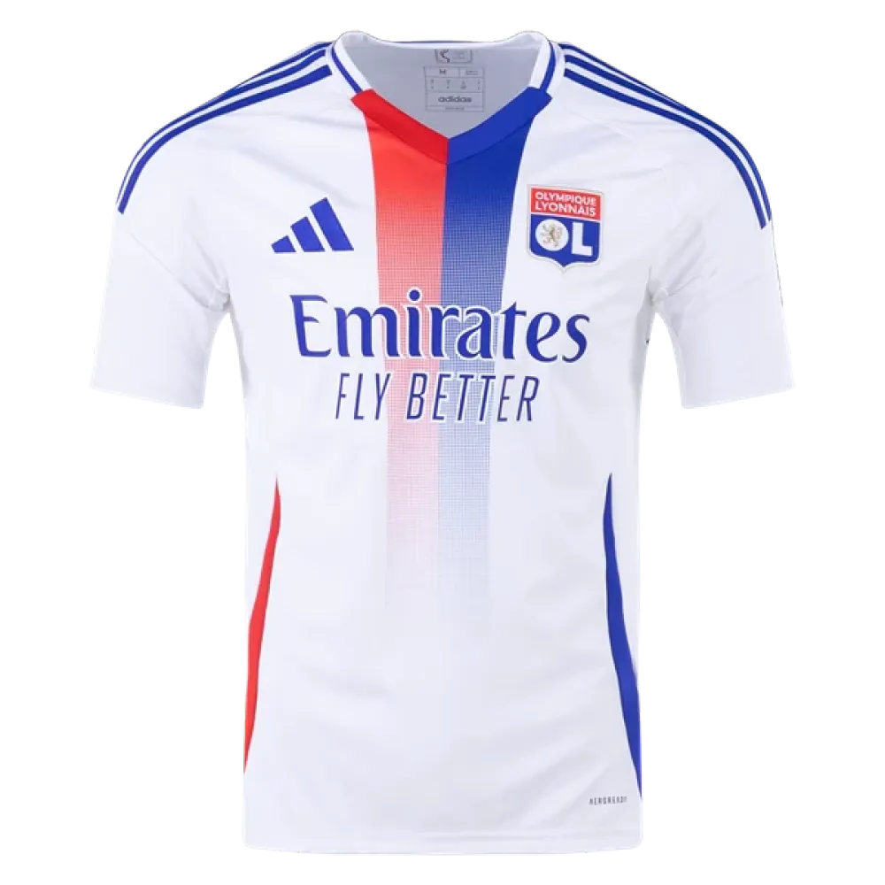 Men's Replica Lyon Home Jersey 24/25