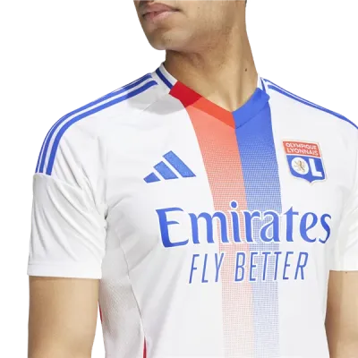 Men's Replica Lyon Home Jersey 24/25 02