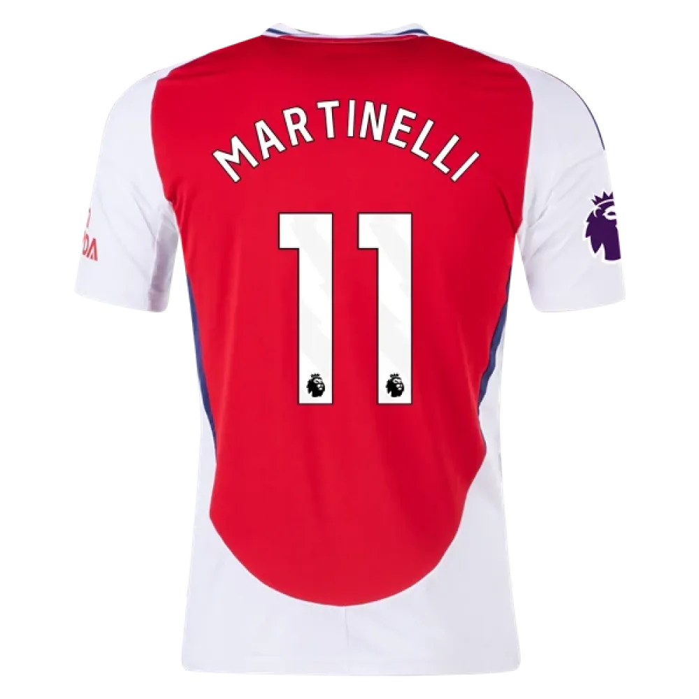 Men's Replica Martinelli Arsenal Home Jersey 24/25
