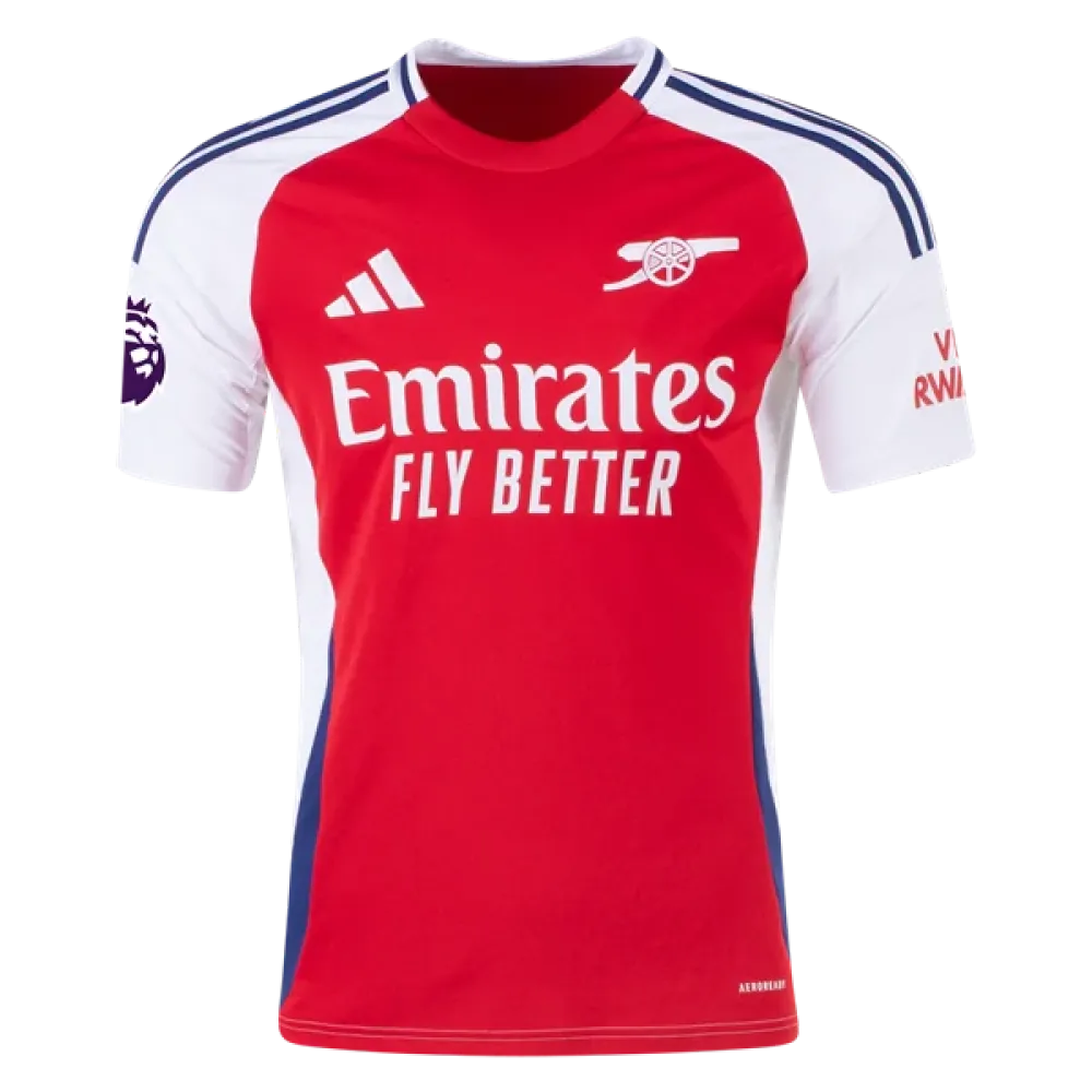 Men's Replica Rice Arsenal Home Jersey 24/25