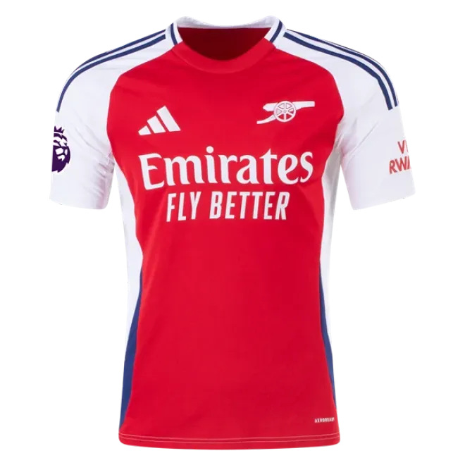 Men's Replica Rice Arsenal Home Jersey 24/25
