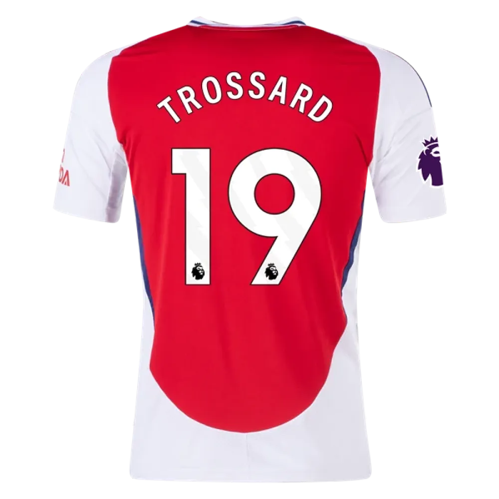 Men's Replica Trossard Arsenal Home Jersey 24/25