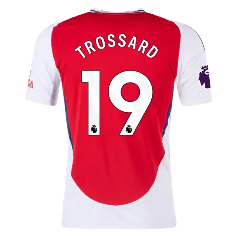 Men's Replica Trossard Arsenal Home Jersey 24/25