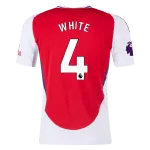 Men's Replica White Arsenal Home Jersey 24/25